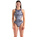 Arena Womens Arena One Lacquer One Piece - white-navy