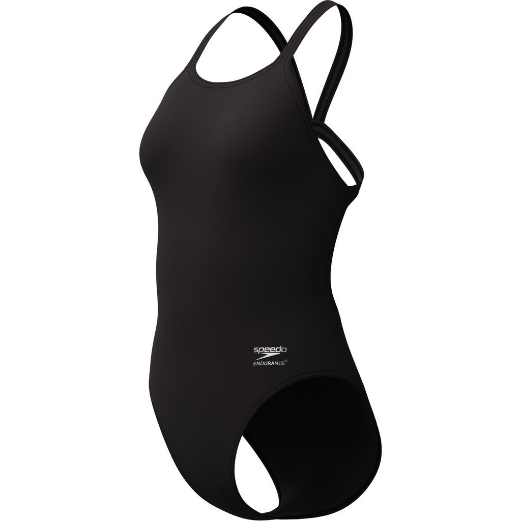 Speedo Womens Solid Leaderback