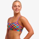 Funkita Ladies Swim Crop Top - Bread Basket