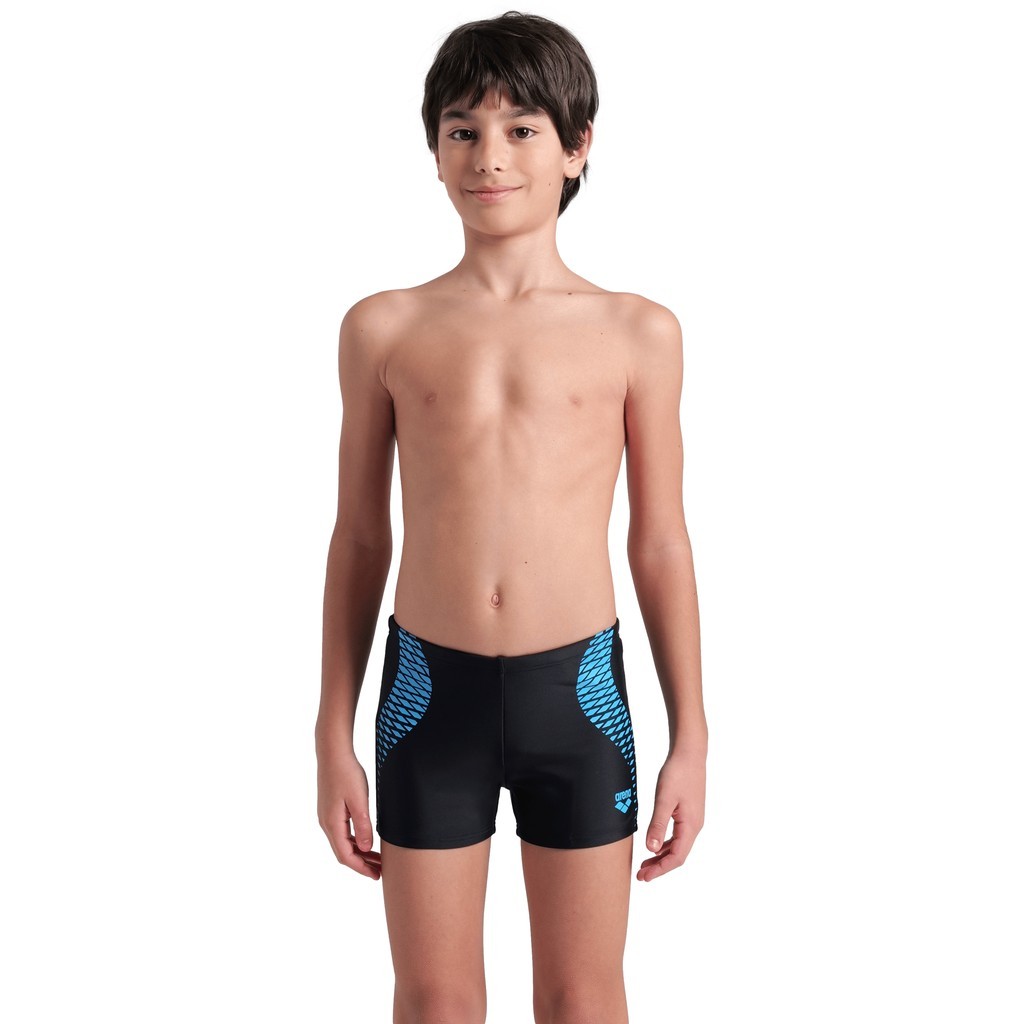 Arena Boys Openings Swim Short - black-turquoise