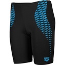 Arena Boys Openings Swim Jammer - black-turquoise