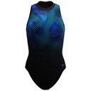 Speedo Womens Print Hydrasuit One Piece - Anthracite