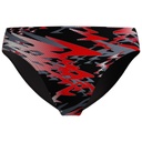 Speedo Mens Hyperboom Print Brief 6,5cm - Anthracite-High Risk Red