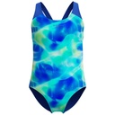 Speedo Girls Print Splashback One Piece - Mayan Blue-Sapphire