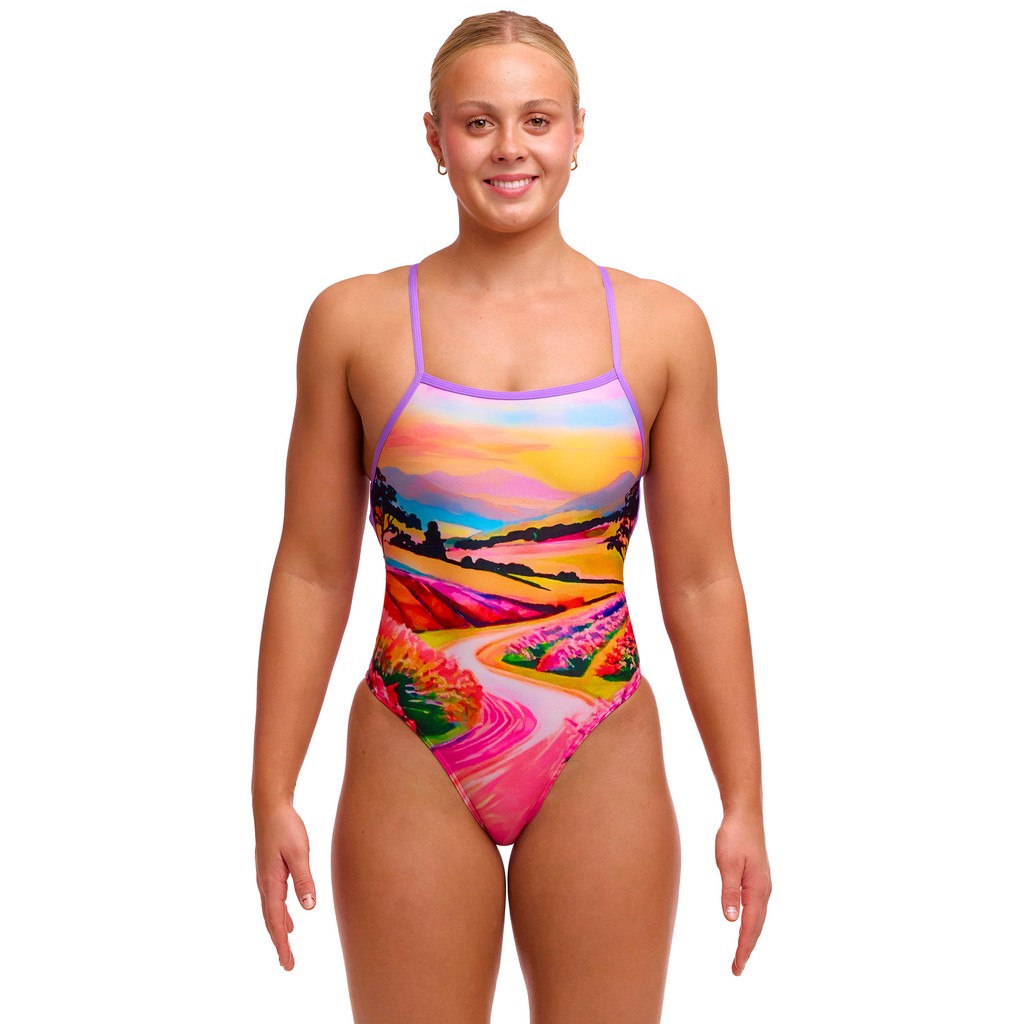 Funkita Ladies Strapped In One Piece - Meadow Made