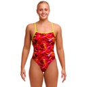 Funkita Ladies Strapped In One Piece - Saucy Sonar