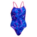Funkita Girls Diamond Back One Piece - Rising Tide