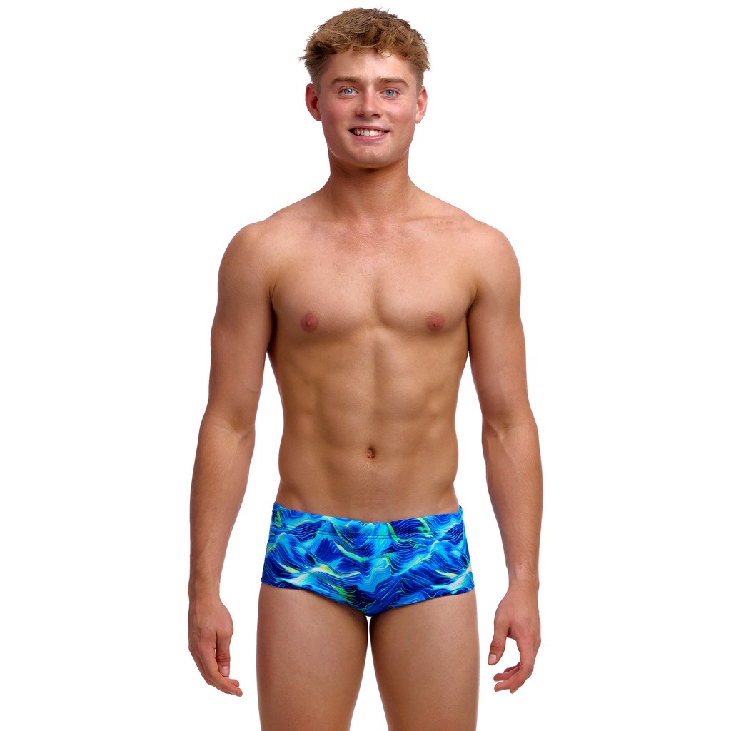 Funky Trunks Boys Sidewinder Trunks - Storm Chaser