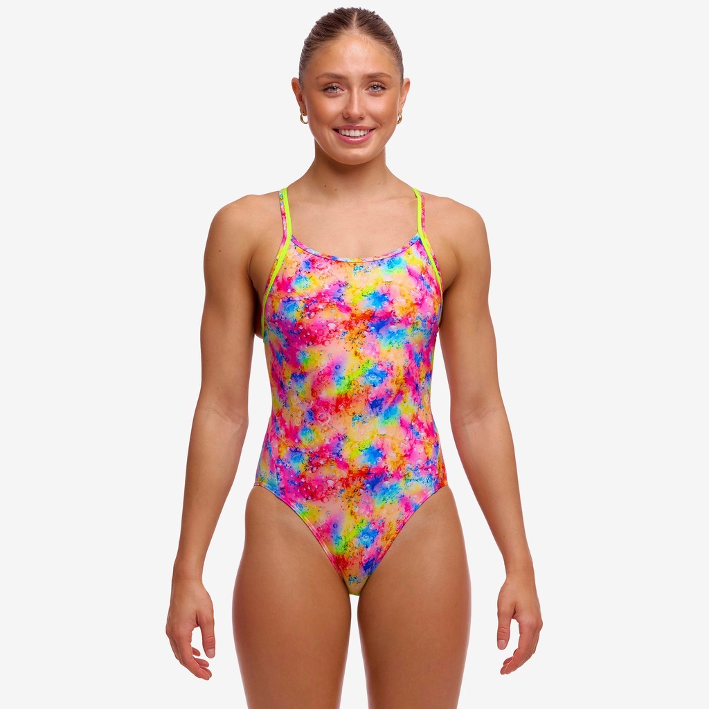 Funkita Ladies Diamond Back One Piece - Dry Me
