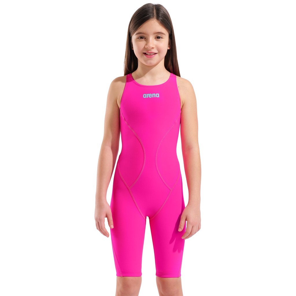 Arena Powerskin Impulso LE OB Jr Anzug - Shocking Pink-Water