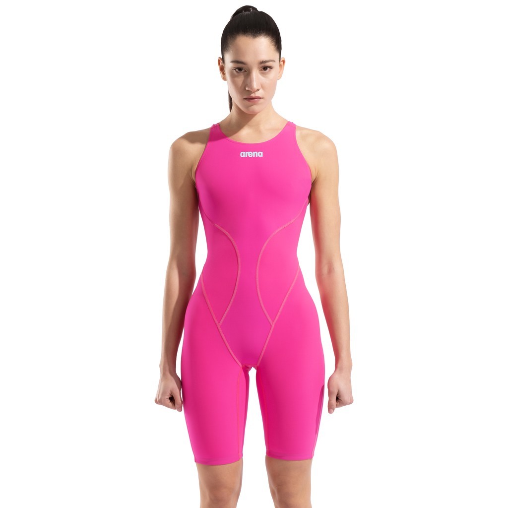 Arena Powerskin Impulso LE OB Anzug - Shocking Pink-Water