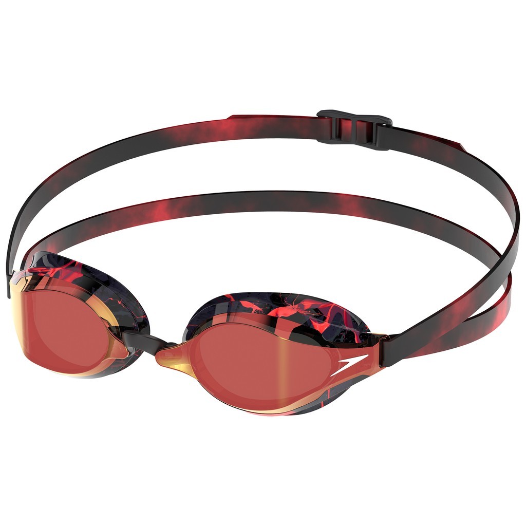 Speedo Fastskin Speedsocket 2.0 Mirrored Ltd - Splatter/Smoke/Crimson Gold Mirror
