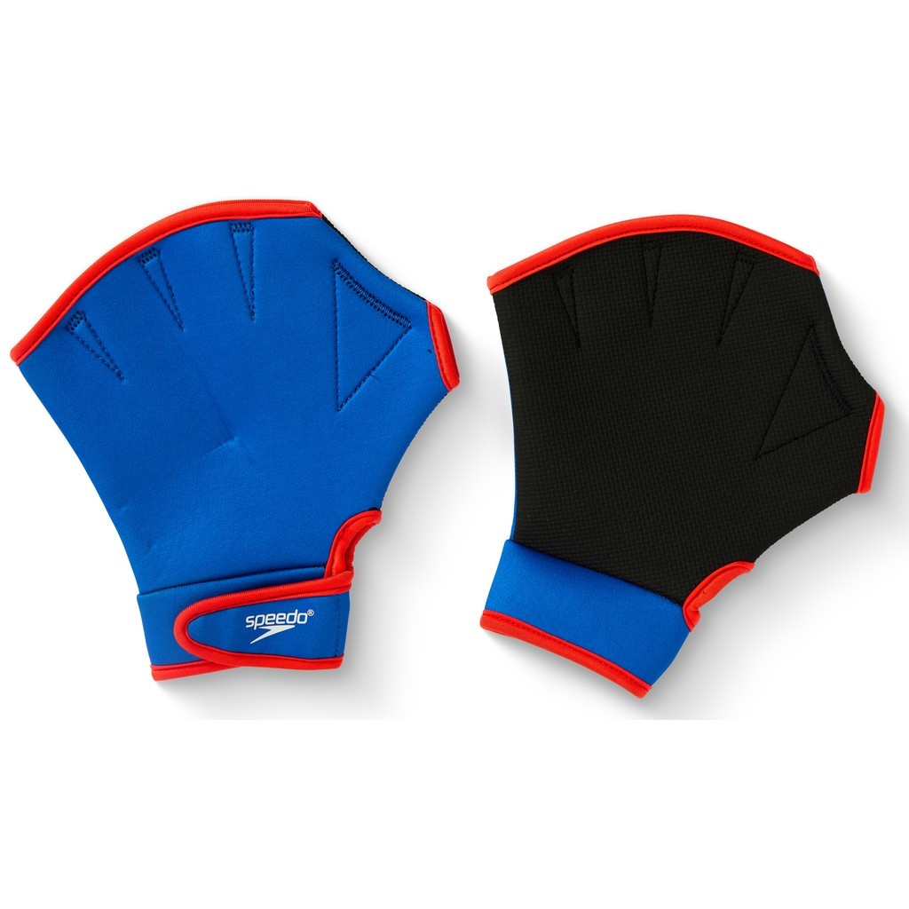 Speedo Aquatic Fitness Glove - Speedo Blue/Speedo Red