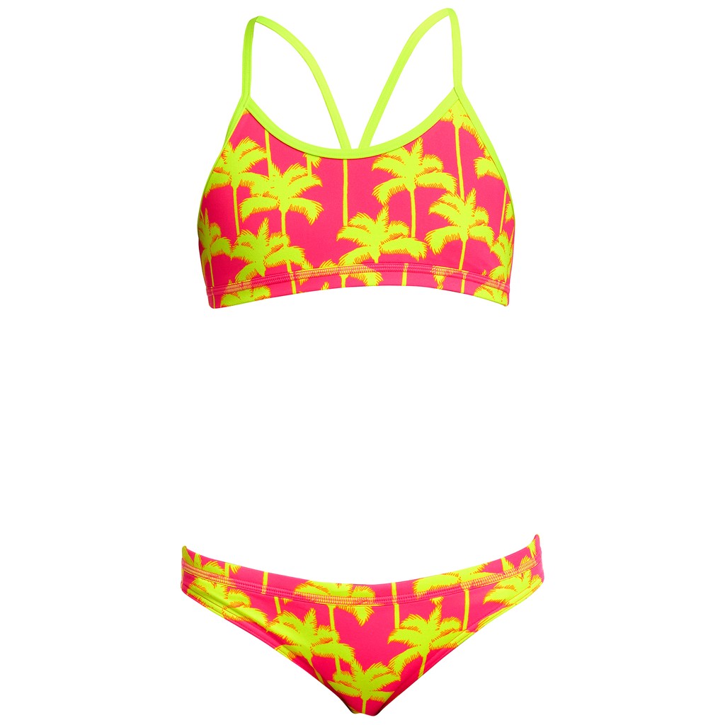 Funkita Girls Racerback Two Piece - Sweet Coconuts