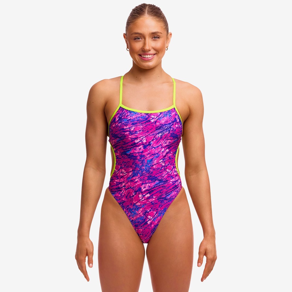 Funkita Ladies Cut Away One Piece - Sweet Scaley