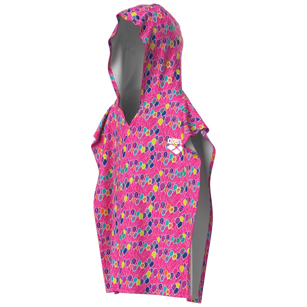 Arena Kids Terry Printed Poncho