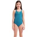 Arena Girls Team Swimsuit Swim Pro Solid seasonal - blue cosmo-water