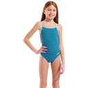 Arena Girls Team Swimsuit Challenge Solid seasonal - blue cosmo-water