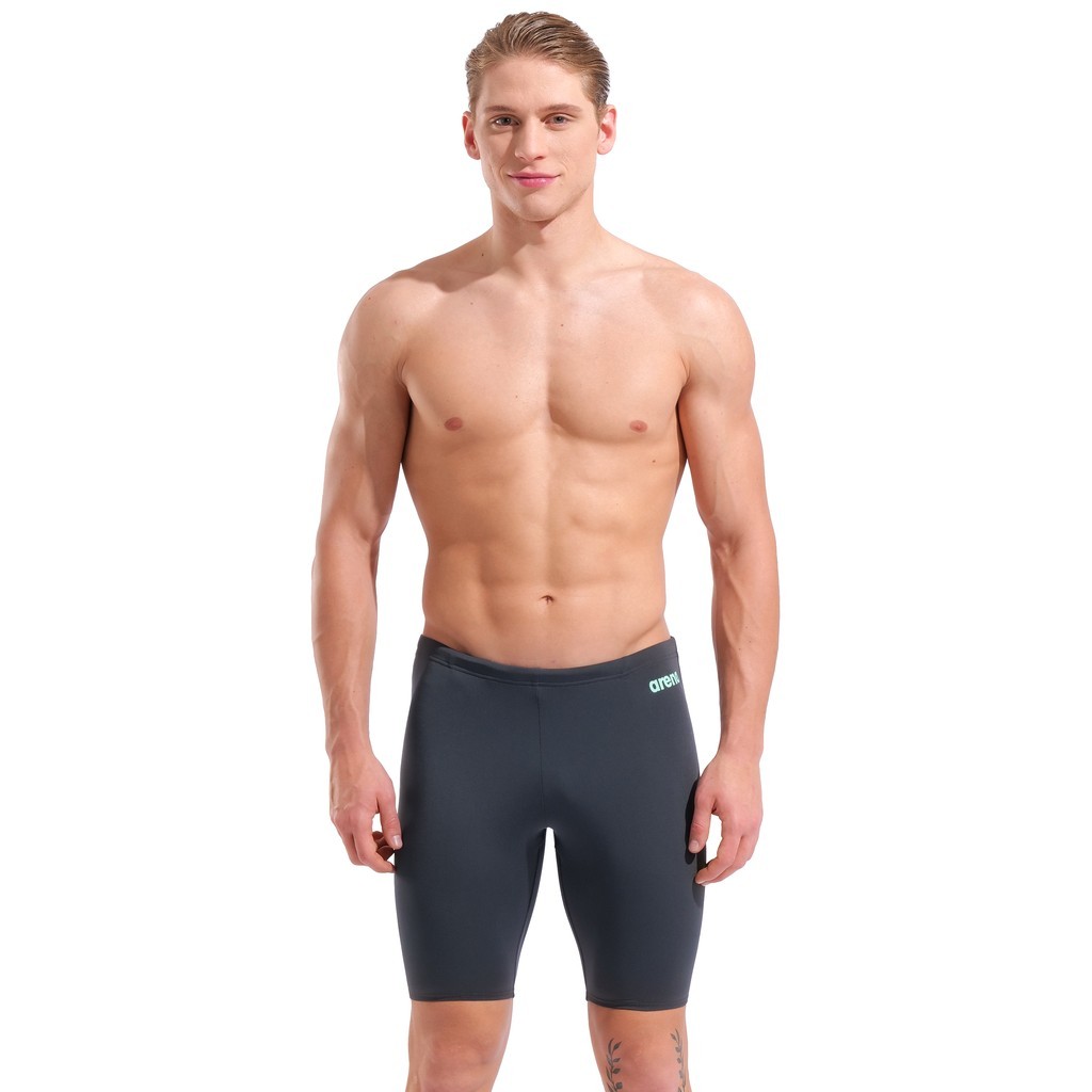 Arena Mens Team Swim Jammer Solid seasonal - asphalt-water