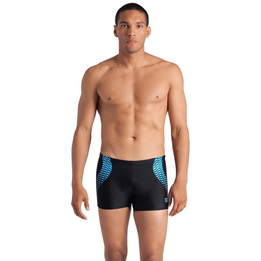 Arena Mens Openings Swim Short - black-turquoise
