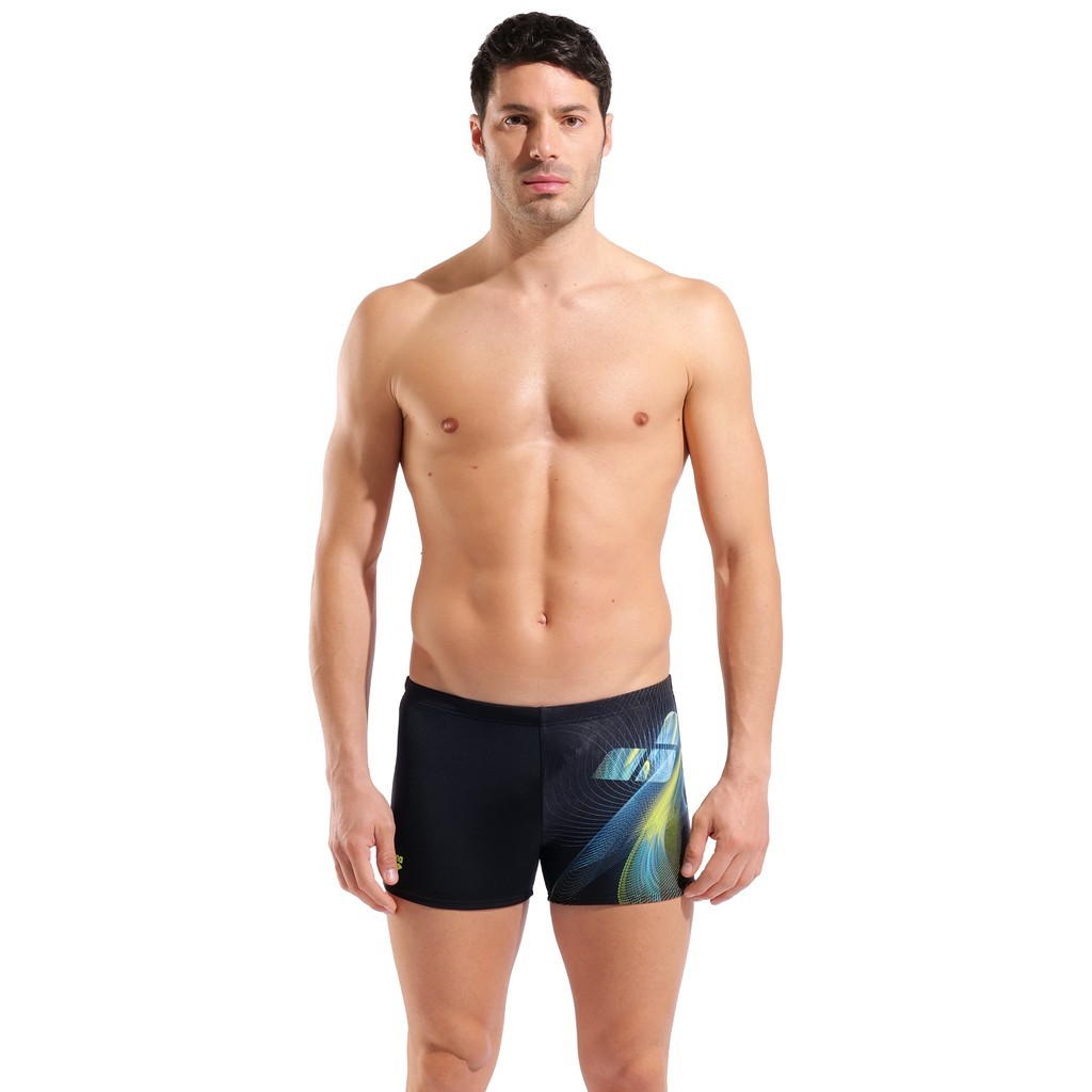 Arena Mens Jellyfish Swim Short - black-multi