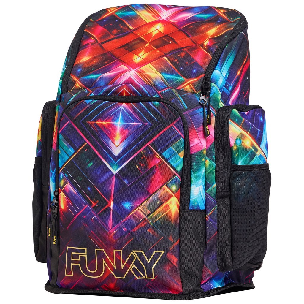 Funky Accessories Space Case Backpack - Firefly Sparkle