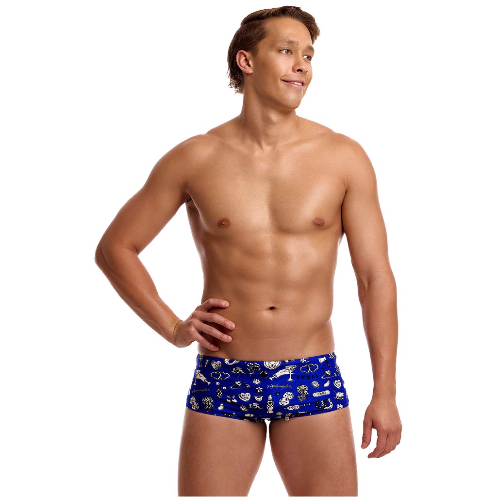 Funky Trunks Mens Sidewinder Trunks - Scratchy