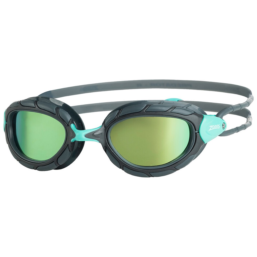 Zoggs Predator Titanium Reactor Large - grey turquoise titanium reactor
