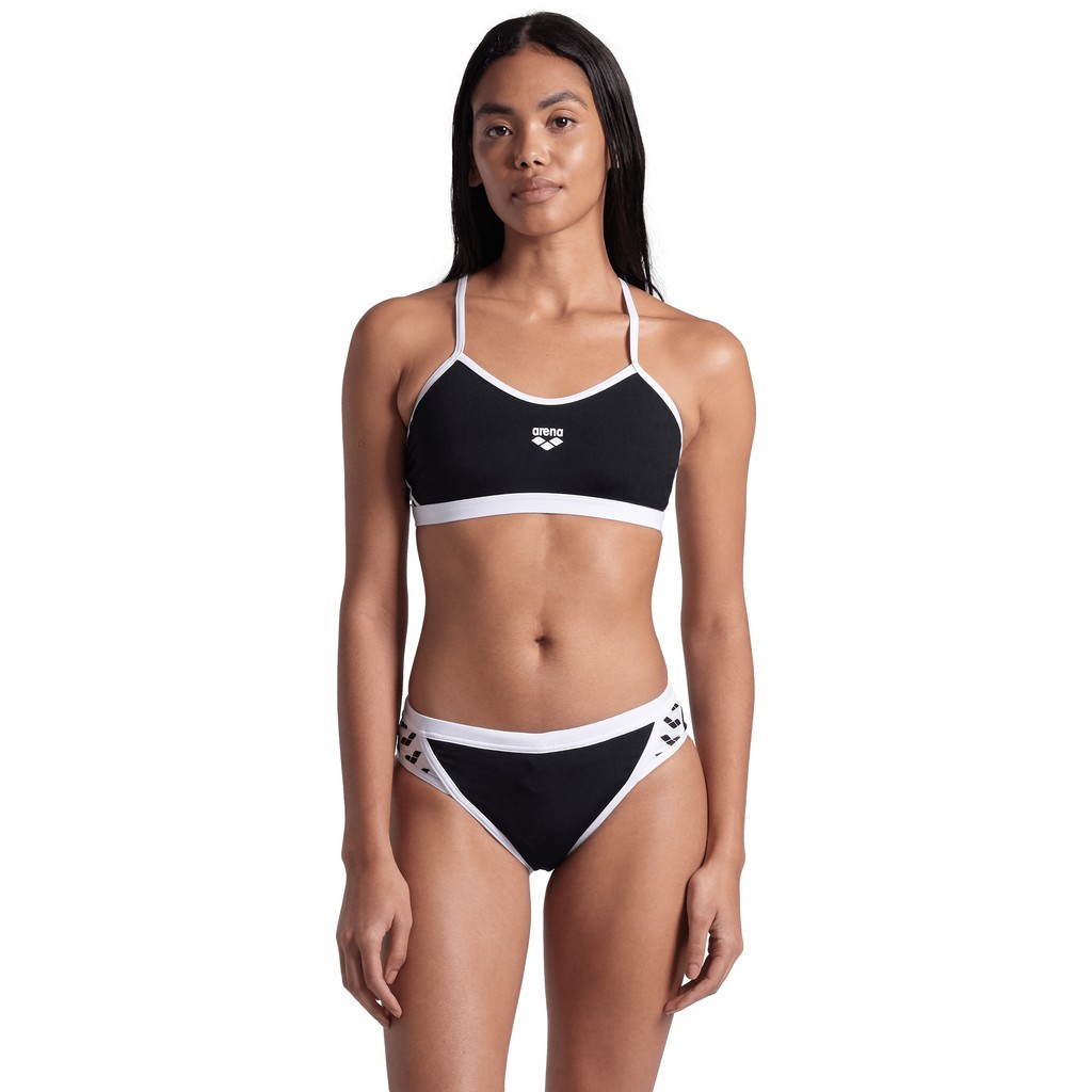 Arena Womens Arena Icons Bikini Cross Back Solid
