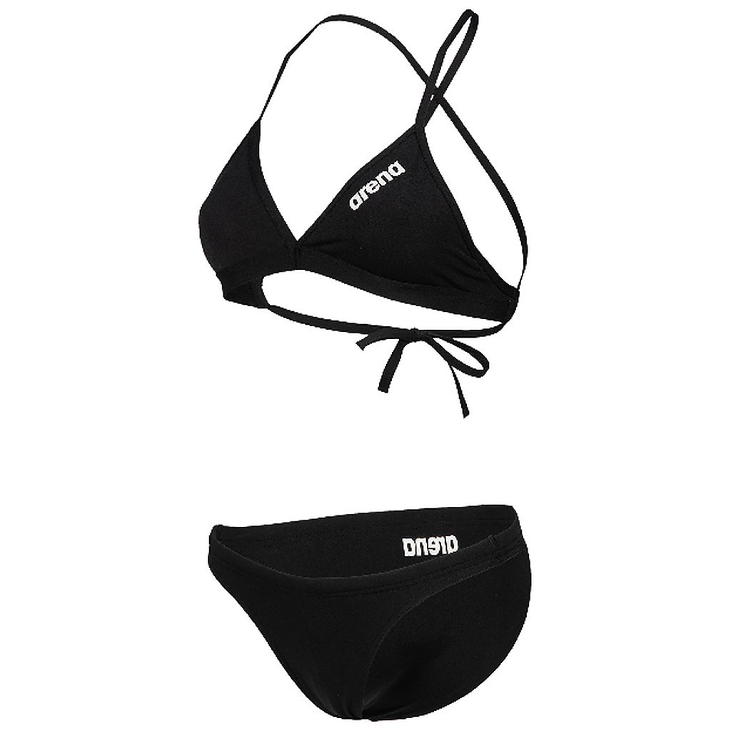 Arena Womens Team Swim Top Tie Back Solid