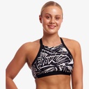 Funkita Ladies Hi Light Swim Top - Night Flyer
