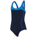 Zoggs Girls Tokyo Iceback JR - navy/light blue