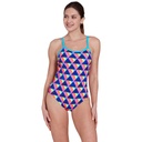 Zoggs Womens Ecofeel Strikeback One Piece - Divine