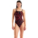 Arena Womens Graphic Swimsuit Challenge Back - multi-black