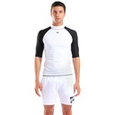 Arena Mens Rash Vest S/S Graphic - white-black