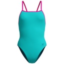 Speedo Womens Solid Tri Back - Aqua Breeze