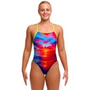 Funkita Ladies Tie Me Tight One Piece - Sunset Delight