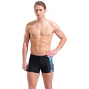 Arena Mens Mix Swim Short - black-black multi