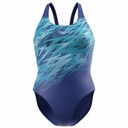 Speedo Womens HyperBoom Placement Muscleback - Night Watch/Glacier Blue