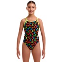 Funkita Girls Diamond Back One Piece - Pawsome
